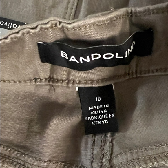 Bandolino Light Beige Straight Leg Pants - Picture 3 of 4